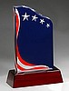 American Spirit Award on Rosewood (10"x6"x2 1/2")